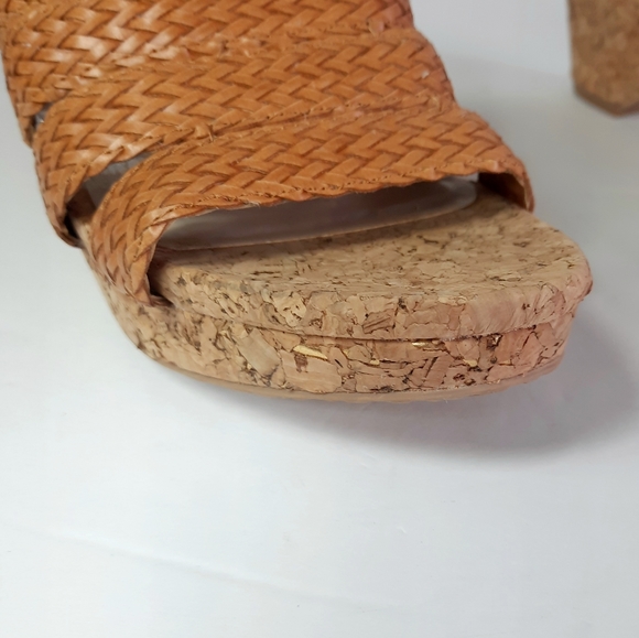 DANA BUCHMAN Woven wedge shoes size 8 - Picture 6 of 14